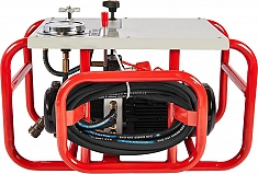 Гидростанция гидравлического стыкового сварочного аппарата для пэ труб Gas Fusion Red-1200