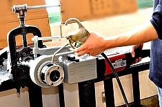 Использование клуппа электрического резьбонарезного Hongli SQ30-2B 1/2"-2" NPT HSS