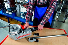 Использование трубогибов электрических Rothenberger Robend 4000 Set 12-14-16-18-22 мм