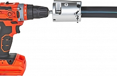 Использование устройства для снятия оксидного слоя и торцовки полиэтиленовых труб Gas Fusion УСО-32Т Использование устройства для снятия оксидного слоя и торцовки полиэтиленовых труб Gas Fusion УСО-32Т